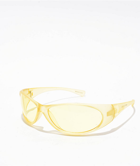 A.LAB Bassface Yellow Speeder Sunglasses