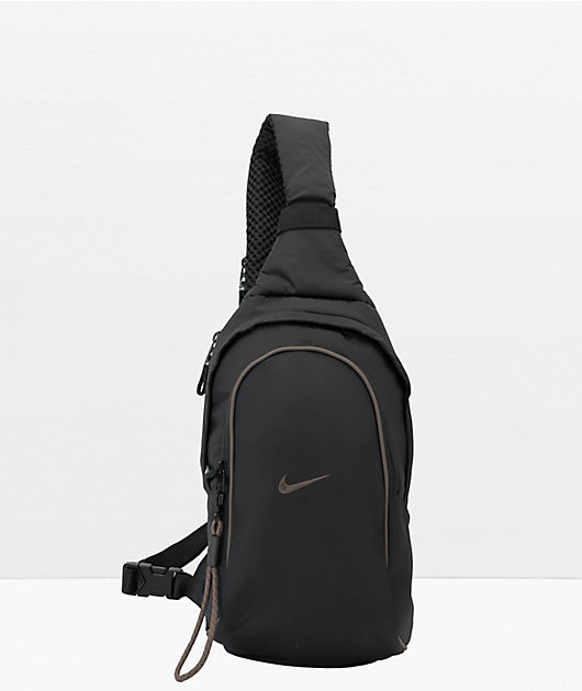Caballo afijo Tener un picnic Nike Sportswear Essentials Bolso bandolera negro