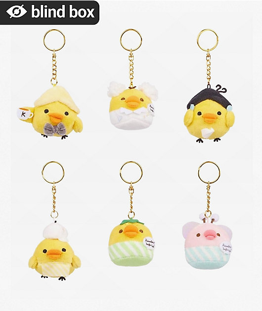 San-X Kiiroitori Muffin Cafe Series Keychain Blind Box