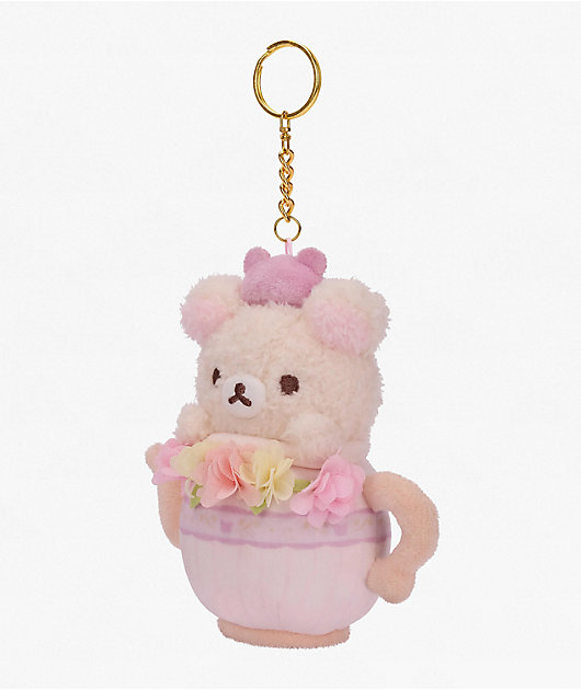 くま San-X Korilakkuma Original Tea Time Plush Keychain | Zumiez