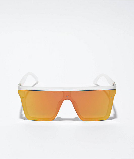  Starter Clear, Gafas de sol color cromo y rojo