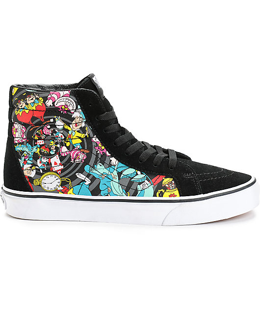 Vans x Alice In Wonderland Sk8 Hi Rabbit Hole zapatos de skate (hombre) Vans x Alice In Wonderland Sk8 Hi Rabbit Hole zapatos de skate (hombre)