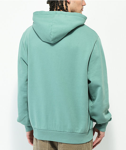  Welcome Burst Sudadera con capucha verde
