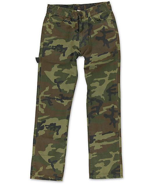 camouflage carpenter pants