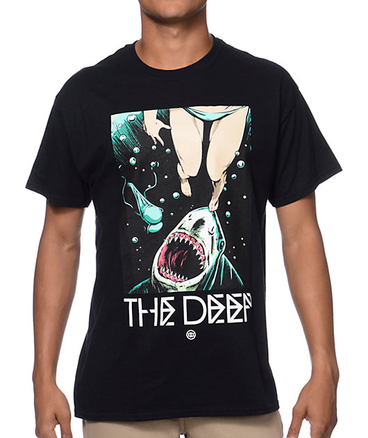 10 Deep The Deep Black T-Shirt | Zumiez