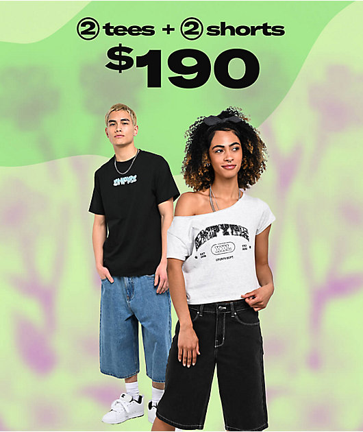 2 Tees & 2 Shorts for $190