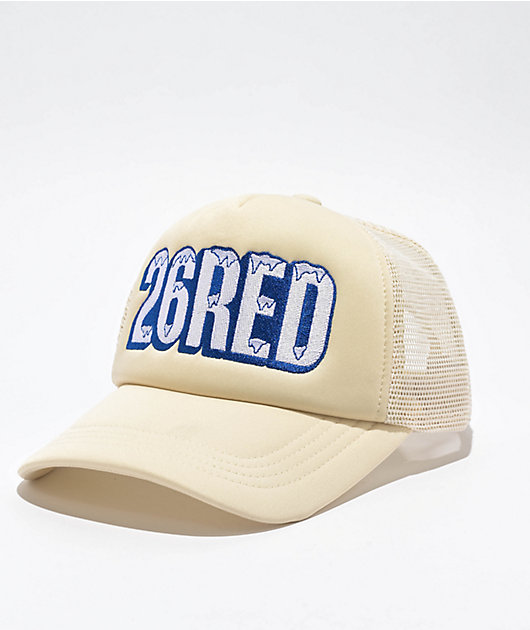 26 Red Ice Cat Cream Trucker Hat | Zumiez