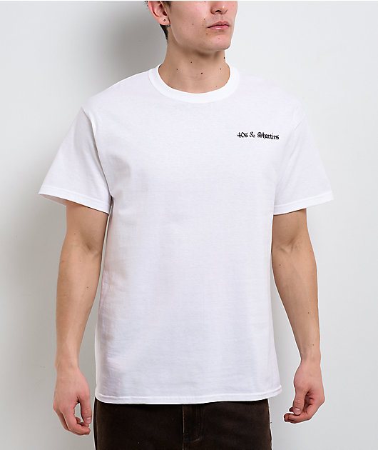 40s & Shorties Cash Is King White T-Shirt
