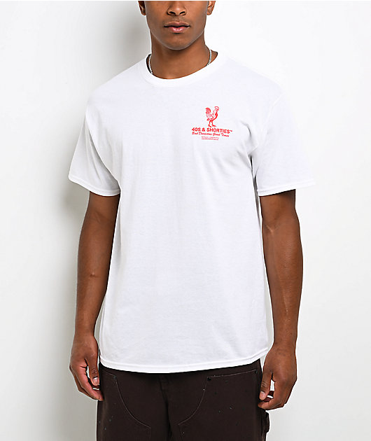 40s & Shorties Cod White T-Shirt