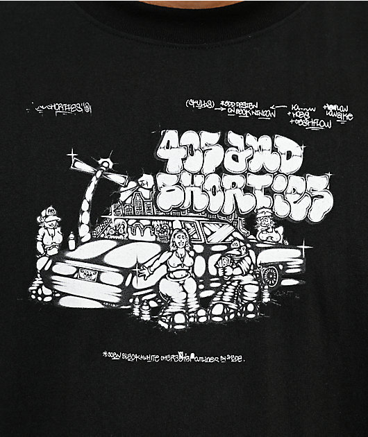 40s & Shorties Cold Game Black T-Shirt