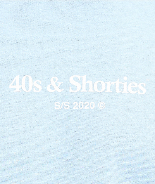 40s & Shorties General Logo Blue T-Shirt
