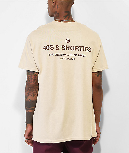 40s & Shorties General Logo camiseta color arena 