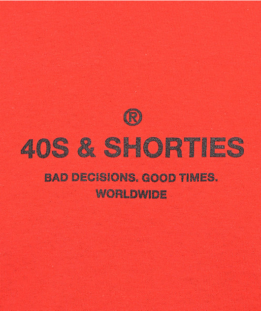 40s & Shorties General Red T-Shirt
