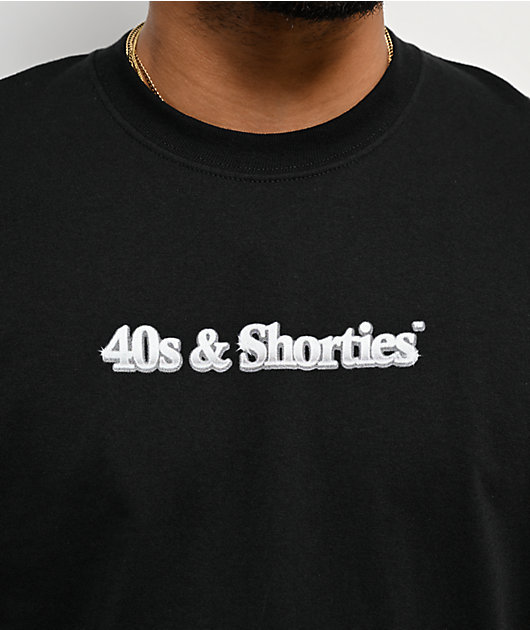 40s & Shorties Laugh Now Cry Later Black T-Shirt