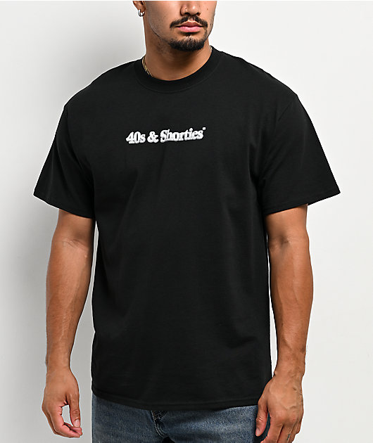 40s & Shorties Laugh Now Cry Later Black T-Shirt