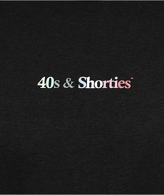 40s & Shorties Multicolor camiseta negra