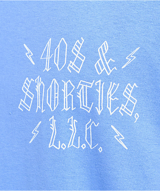 40s & Shorties OG Cross Light Blue T-Shirt