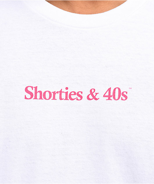 40s & Shorties Reverse White T-Shirt