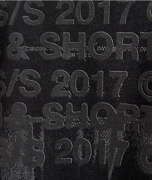 40s & Shorties Spray Gen Black Wash T-Shirt
