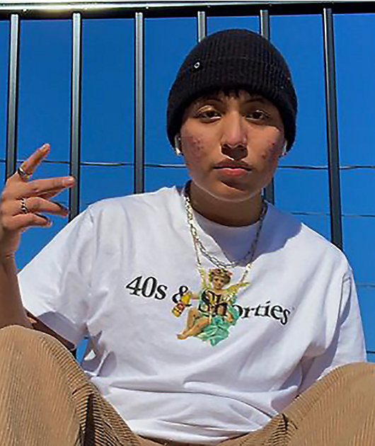 40s & Shorties Angel Logo White T-Shirt | Zumiez