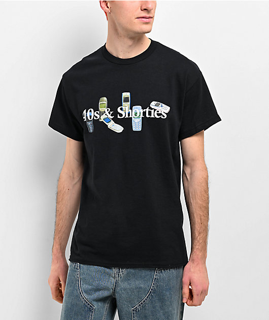 40s & Shorties Cell Black T-Shirt | Zumiez