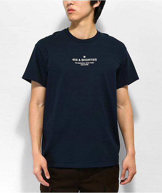 40s & Shorties General Navy T-Shirt | Zumiez