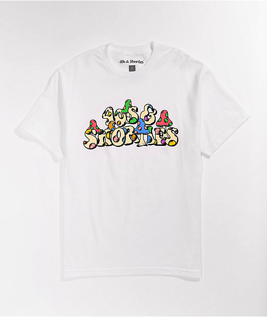 40s & Shorties Shroomies White T-Shirt