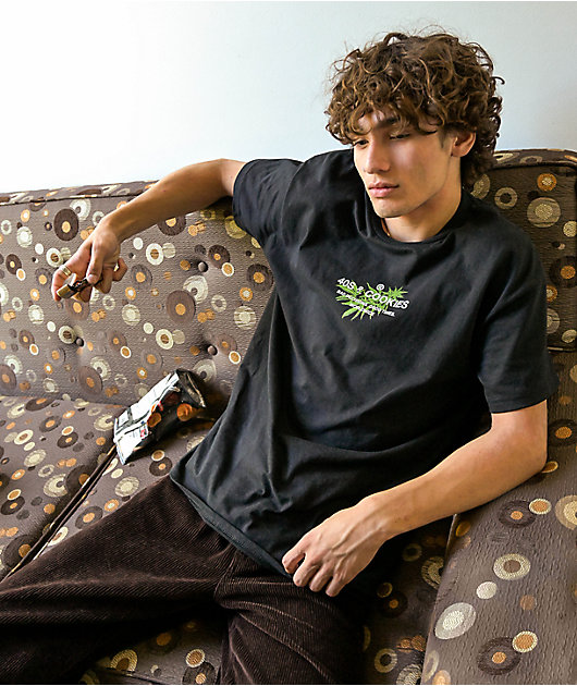 40s & Shorties x Cookies General Black T-Shirt | Zumiez