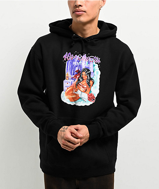 40s & Shorties x Penthouse Dream Girl Black Hoodie | Zumiez