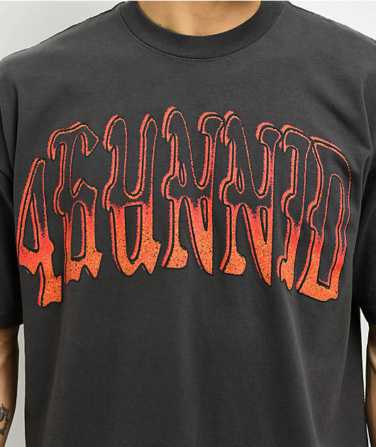 4Hunnid Arc Charcoal T-Shirt