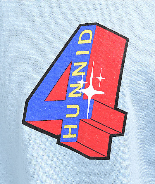 4Hunnid Block Light Blue T-Shirt
