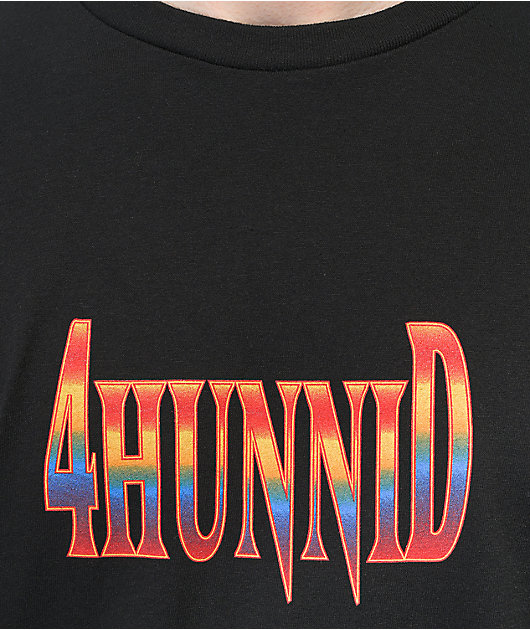 4Hunnid Classic Black T-Shirt