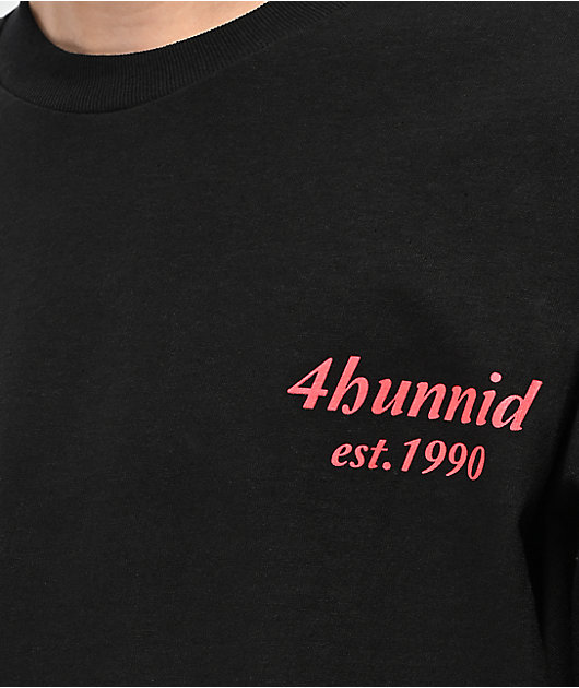4Hunnid EST 1990 Black T-Shirt