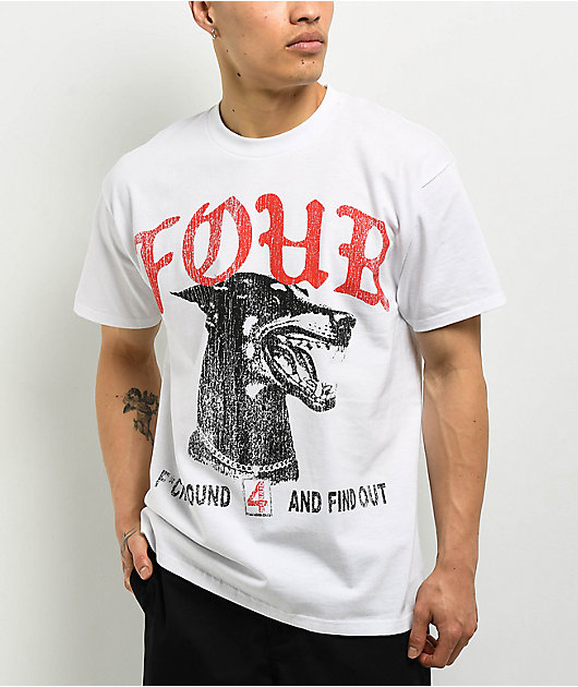 4Hunnid Find Out White T-Shirt | Zumiez