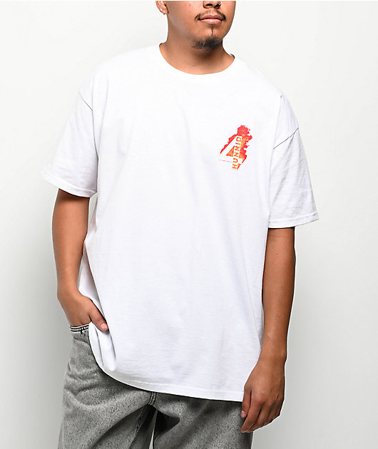 4Hunnid Flamin Hot White T-Shirt