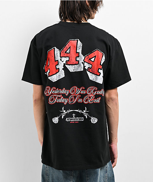 4Hunnid Godly Black T-Shirt | Zumiez