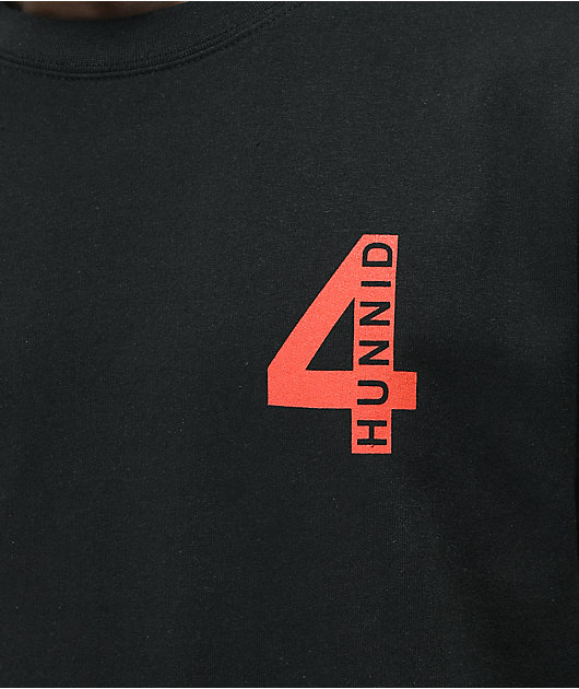 4Hunnid Good Sex Black Crewneck Sweatshirt | Zumiez