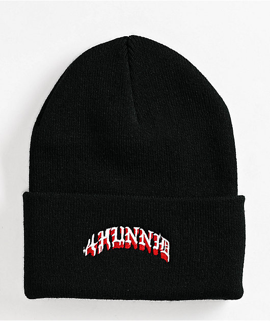 4Hunnid Old English Black Beanie