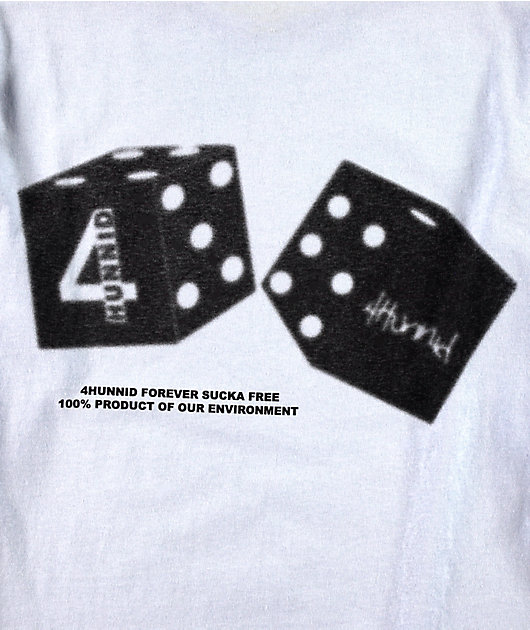 4Hunnid Roll The Dice Blue Long Sleeve T-Shirt