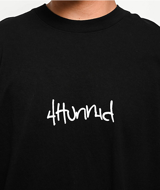 4Hunnid Sex Club Black T-Shirt | Zumiez
