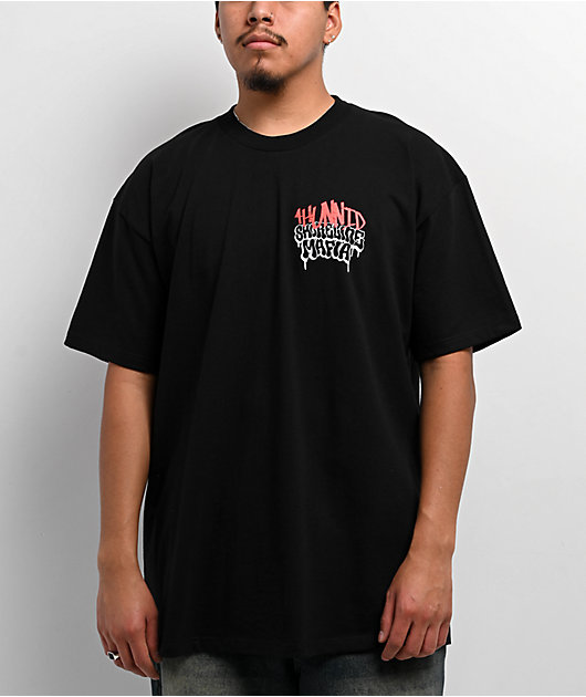 4Hunnid x Shoreline Mafia Hollywood Black T-Shirt