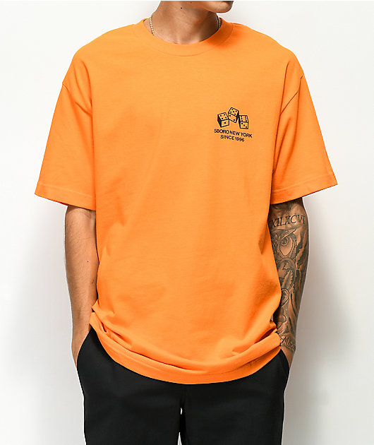 5Boro 4-5-6 Dice Orange T-Shirt | Zumiez