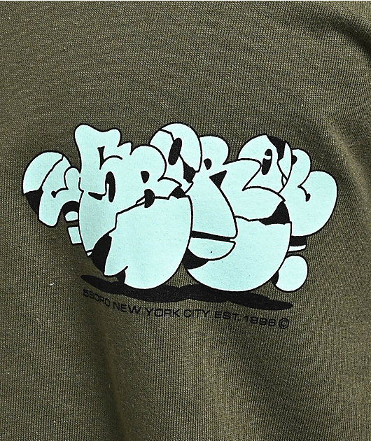 5Boro Crackle Green T-Shirt