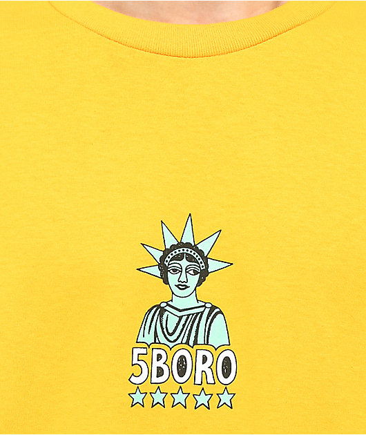 5Boro Liberty camiseta dorada