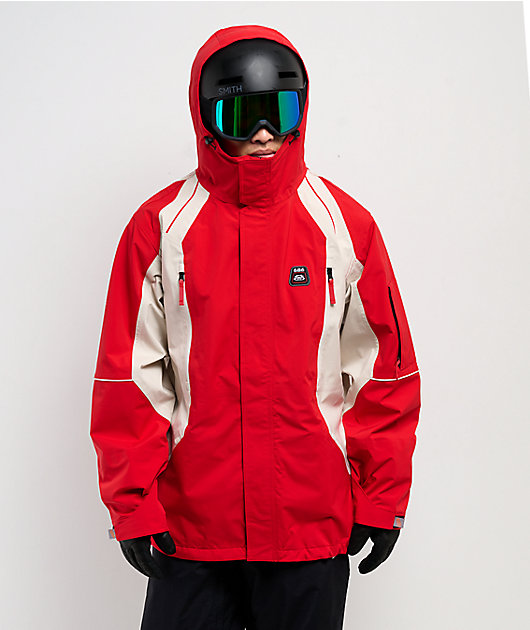 686 x 2002 X3 True Red Colorblock 20K Snowboard Jacket | Zumiez