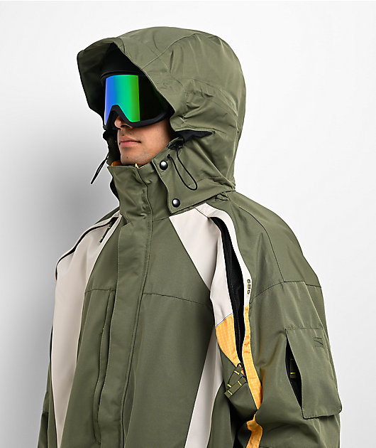 686 2003 Atom Olive 10K Snowboard Jacket