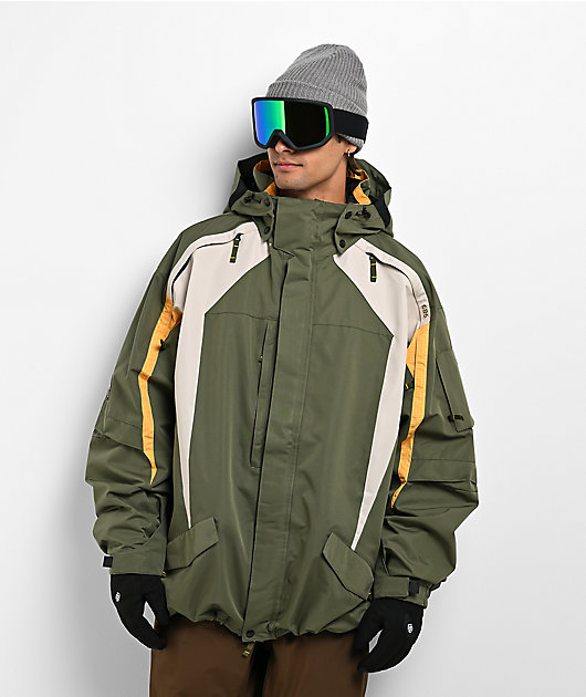 686 2003 Atom Olive 10K Snowboard Jacket