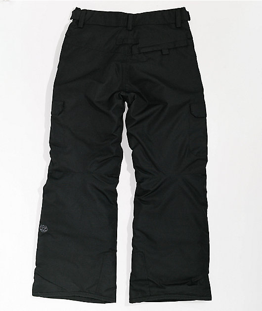 686 Boys Infinity Black 10K Cargo Snow Pants