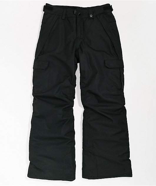686 Boys Infinity Black 10K Cargo Snow Pants