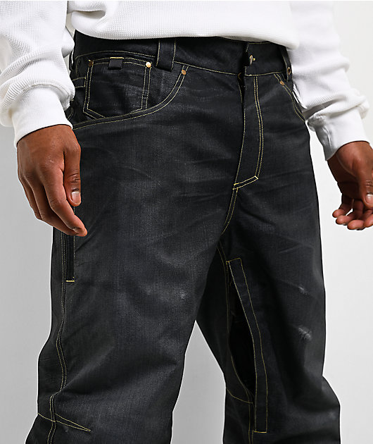 686 Deconstructed Denim Black 10K Snowboard Pants 2027